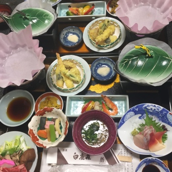 Kaiseki is Japan's elegant and elaborate multi-course gourmet cuisine.